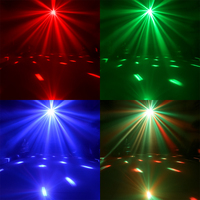 Projecteur de scène LED RGBW ALIEN 2*15W à effet papillon, contrôle sonore DMX512, IP65, pour discothèque, DJ, soirée, KTV, bar, club, équipement d'éclairage
