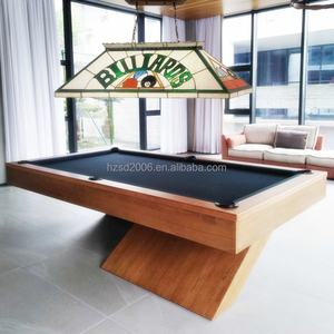 Lustre LED de style Tiffany pour table de billard de 42 pouces, personnalisable, en verre, pour bar, salle à manger, hauteur réglable, commande tactile - Product Image 2