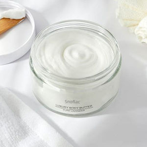 Vente en gros de produits de beauté pour <span class=keywords><strong>le</strong></span> corps Beurre de karité végétalien naturel bio Huile de noix de coco Beurres corporels nourrissants Crème de marque privée - Product Image 1