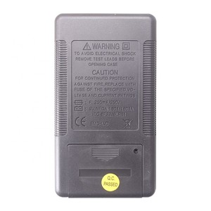 Multimètre numérique portable Shengce DT-830B noir, facile à utiliser, qualité garantie, piles <span class=keywords><strong>9V6F22</strong></span>, AC 200-750V, DC 200mV-1000V - Product Image 3