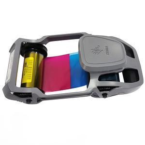 <span class=keywords><strong>Ruban</strong></span> d'imprimante couleur authentique <span class=keywords><strong>Zebra</strong></span> <span class=keywords><strong>ZC300</strong></span> ZC100 YMCKO pour cartes d'identité 800300-250CN 200 Images Tape Printer - Product Image 5