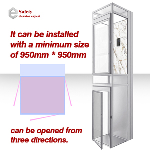 BIỆT THỰ tách rời thông thường vừa di động không trục nhà thang máy kéo nền tảng thang máy nhà - Product Image 3