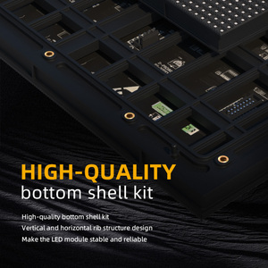 Kim loại trường hợp + Kính cường lực Bảng điều chỉnh p1.25 SMD LED màn hình hiển thị video Panel tường RGB 3D 1.5 mét SMD trong nhà 8 by 10 đầy đủ màu sắc - Product Image 5