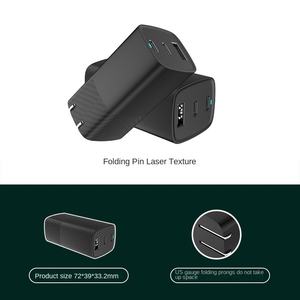 Cargador eléctrico de <span class=keywords><strong>carga</strong></span> rápida de silicona súper de 65W para <span class=keywords><strong>Apple</strong></span> 16 Compatible para teléfono móvil Tablet PD Cabezal de <span class=keywords><strong>carga</strong></span> estándar de EE. UU. - Product Image 4