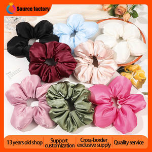 QIYUE cotone satinato riempimento intestino crasso Scrunchies moda avanzata senso accessori per <span class=keywords><strong>capelli</strong></span> donna - Product Image 2