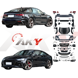 Kit de carrocería de la mejor calidad para <span class=keywords><strong>Audi</strong></span> A5 <span class=keywords><strong>8T3</strong></span> 2012-2016 actualización a A5 RS5 estilo parachoques capó guardabarros faro Fácil instalación 1:1 - Product Image 1