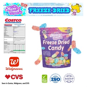 Recién llegado, dulces, dulces, aperitivos, gusanos gomosos liofilizados - Product Image 6