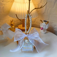Personnalisé pour Champagne Or Floral Ruban Transparent Boîte De Bonbons Élégant Givré Party Favors Décoration De Mariage Nouvelle Arrivée Boîte-Cadeau