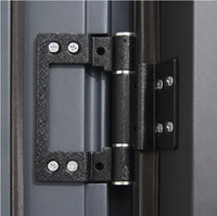 Puerta de Seguridad Metálica de Alta Calidad, Puerta de Entrada de Acero para Edificio de Oficinas, Puerta de Hierro de Seguridad Industrial, Puerta Frontal Impermeable