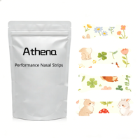 Bandes nasales OEM Athena Innovation, sûres, hypoallergéniques, sans latex, avec logo imprimé, adaptées au sommeil