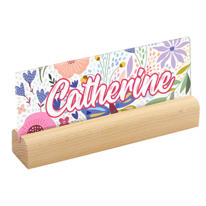Pd Life senza carta sublimazione tavolo da riunione biglietto da visita acrilico per <span class=keywords><strong>ufficio</strong></span> conferenza sublimazione targhetta - Product Image 1