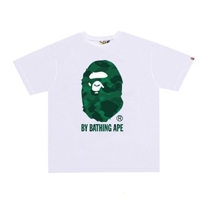 T-shirt imprimé Bapees tendance pour homme, version haute qualité 1:1, motif lettres, 300 grammes, tricoté, collection 2026 - Product Image 5