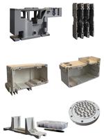 Moule de moulage composite thermodurcissable multi-cavités DMC BMC pour isolateur électrique, sur mesure OEM, Shunwei Tooling Plastic