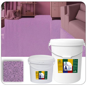 <span class=keywords><strong>Revêtement</strong></span> de peinture de sol en sable de couleur époxy auto-nivelant <span class=keywords><strong>antidérapant</strong></span> et résistant à l'usure de haute qualité pour sols extérieurs/intérieurs - Product Image 1