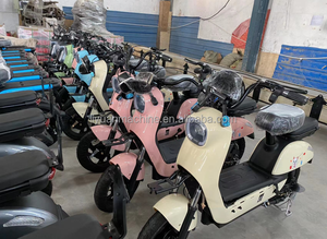 Bicicleta Eléctrica Barata de Dos Ruedas para Ciudad, 2 Asientos, Motor de 350w, Batería de 48v, Scooter Eléctrico para Adultos Y2-BD - Product Image 2