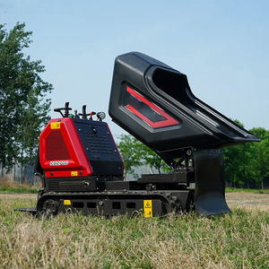 Produits les plus vendus : Mini-dumper frontal sur chenilles portable haute performance 2026 KS2700 pour petits chantiers de construction - Product Image 3
