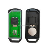 Clé à distance intelligente K0W-T02 pour moto Honda, clé intelligente 3 boutons 433mhz 47chip