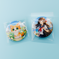 Sacs en plastique OPP transparents auto-adhésifs personnalisés pour la protection et l'affichage de la collection d'anime