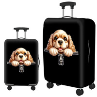 Housses de bagages personnalisées de haute qualité, housse de protection anti-poussière en spandex à pois, avec impression populaire à la mode