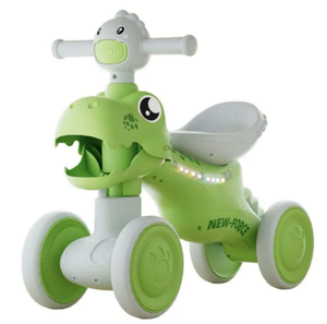 Vélo d'équilibre Istaride pour dinosaures, 1, <span class=keywords><strong>2</strong></span>, <span class=keywords><strong>3</strong></span>, 4 ans, avec <span class=keywords><strong>roues</strong></span> d'assistance, jouet sûr pour bébé, apprendre à marcher, tricycle pour enfants - Product Image 6