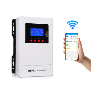 Contrôleur solaire MPPT 20A-70A avec écran LCD, charge solaire automatique 12V/24V, batterie 150V - Product Image 1