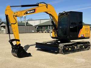 Offre Spéciale : Mini-pelle hydraulique Sany SY75C d'occasion – Performances supérieures, peu d'heures d'utilisation, équipée d'un moteur et d'une pompe essentiels. - Product Image 6