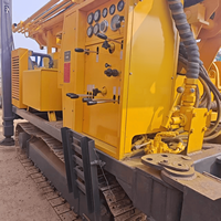 Foreuse hydraulique diesel DTH sur chenilles SL500S d'occasion, 220 m, pour puits d'eau