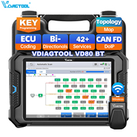 Disponibile in UE: VDIAGTOOL VD80BT Strumento di Programmazione Automobilistica, Scanner Diagnostico Completo per Auto, Codifica ECU, Simile a XTOOL D8W