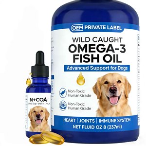 Gránulos de Aceite de Pescado Silvestre Omega 3 6 9 para Perros, Gatos, Aves, Ganado y Conejos - Multivitamínico Alto en Proteínas para la Salud de la Piel, el Pelaje y el Sistema Inmunitario - Product Image 2