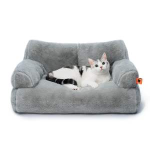 Offre Spéciale hiver écologique canapé pour animaux de compagnie lapin <span class=keywords><strong>fourrure</strong></span> chien lit chat lit amovible lavable chien canapé lit tapis chenil nid - Product Image 1