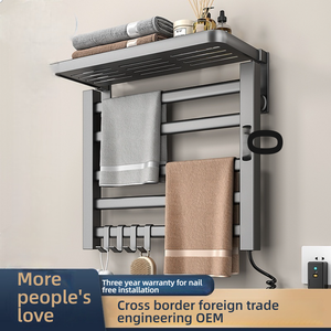 Sèche-linge électrique mural intelligent Wayon avec contrôle de la température et étagère de rangement pour salle de bain - Product Image 2