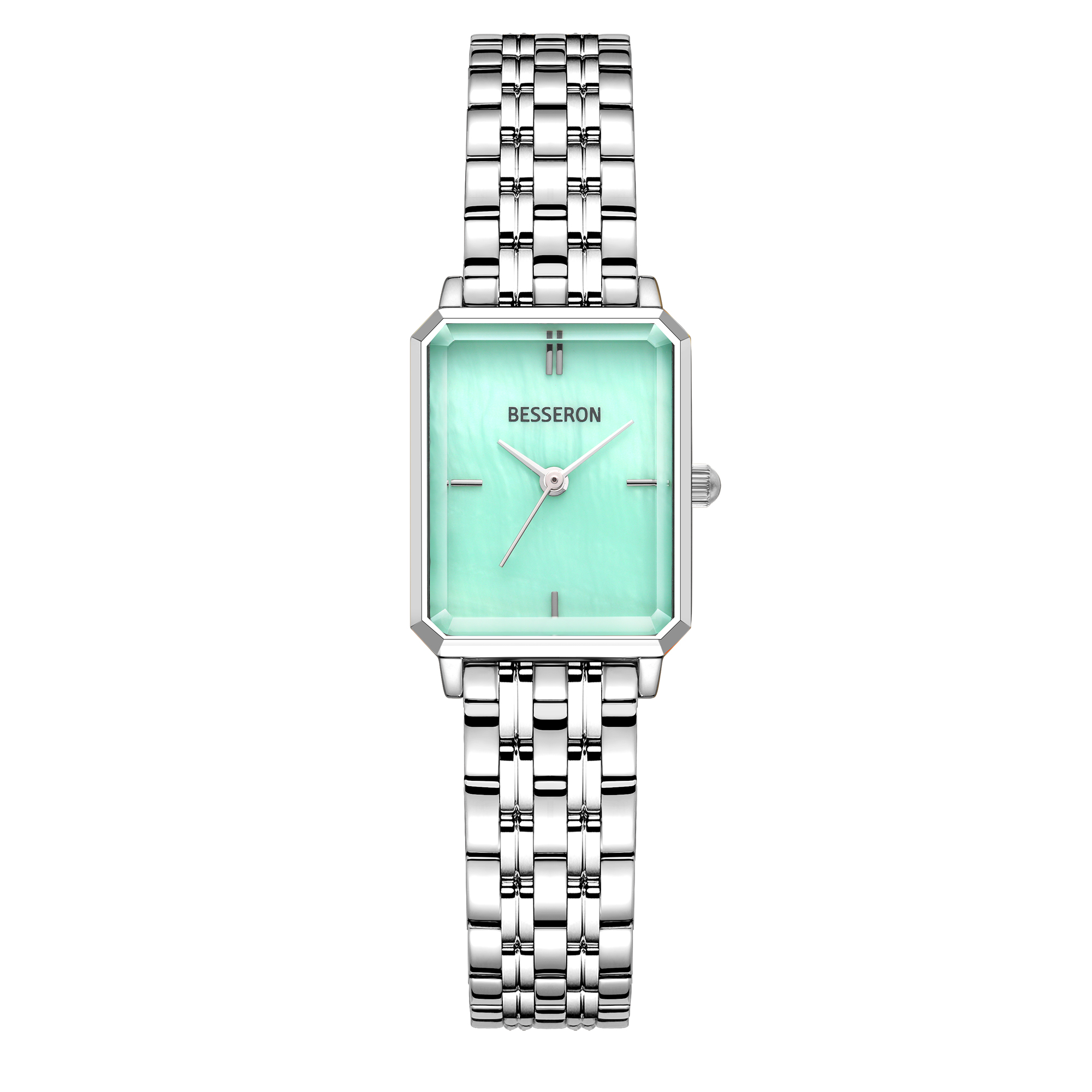 montre femme bleu glacier