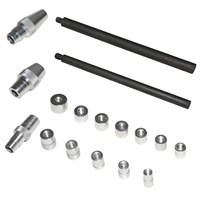 Kit d'outils d'alignement d'embrayage universel HTL 17 pièces pour la réparation de carrosserie automobile, acier à haute teneur en carbone, garantie 1 an