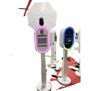 Support de <span class=keywords><strong>selfie</strong></span> détachable personnalisable en métal ovale pour photomaton - Étui de voyage pour impression instantanée SLR pour mariage et fête - Product Image 2