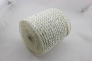 เชือกโพลีเอสเตอร์สีขาวคุณภาพสูงแบบขายส่ง เชือกไนลอนแบบเกลียว - Product Image 2
