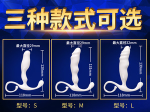 Giocattoli anali della prostata del punto G duro giocattoli del sesso del massaggiatore del corpo per i prodotti adulti maschili - Product Image 5