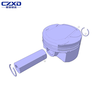 OEM 1004011-A04-AA Changan UNI-K Engine Piston Assembly with Rings Wrist Pin for 2.0T JL486ZQ5 Blue Core Turbo 2021-2025
