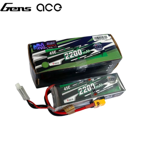 Batería Gens 1800/2000/2200/2400/2700mAh 2S 3S 4S 6S 7.4V 11.1V 14.8V 22.2V 20C 30C 45C con Conector T/XT60 para Dron - Product Image 5