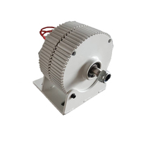Générateurs à aimant PERMANENT PMG 600w 48V/24V pour éolienne avec arbre unique et base