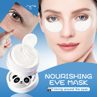 Masque pour les yeux en feuille de collagène organique SADOER, raffermissant, anti-rides, pour tous types de peau, vente en gros transfrontalière