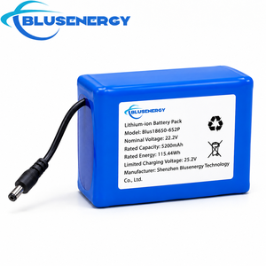 ชุดแบตเตอรี่ 18650 22.2V 5200mAh 6S2P แบตเตอรี่ลิเธียมไอออนแบบชาร์จได้ พร้อมหัวต่อ DC สำหรับอุปกรณ์อุตสาหกรรม - Product Image 3