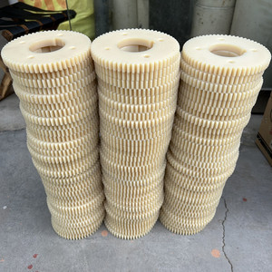 Nailon de alta precisión Pa66 Spur Gears Micro Worm Pinion Plastic Gear Plant - Product Image 6