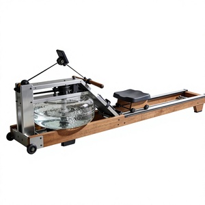 <span class=keywords><strong>Rameur</strong></span> à eau en bois massif pliable avec rangement <span class=keywords><strong>vertical</strong></span>, moniteur LCD, entraînement complet du corps, <span class=keywords><strong>rameur</strong></span> d'intérieur - Product Image 1