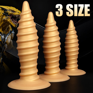 Scarletsin D-9-2 Süper Büyük Silikon Anal Genişletici Popo Fişi Büyük Yapay Penis Seks Oyuncağı M Beden - Product Image 3