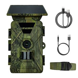 Trail Cam avec 8K Vidéo 60MP Images Vision Nocturne Activé par Mouvement Caméra Faune Étanche <span class=keywords><strong>pour</strong></span> la <span class=keywords><strong>Chasse</strong></span> <span class=keywords><strong>Surveillance</strong></span> à Domicile et Sec - Product Image 1