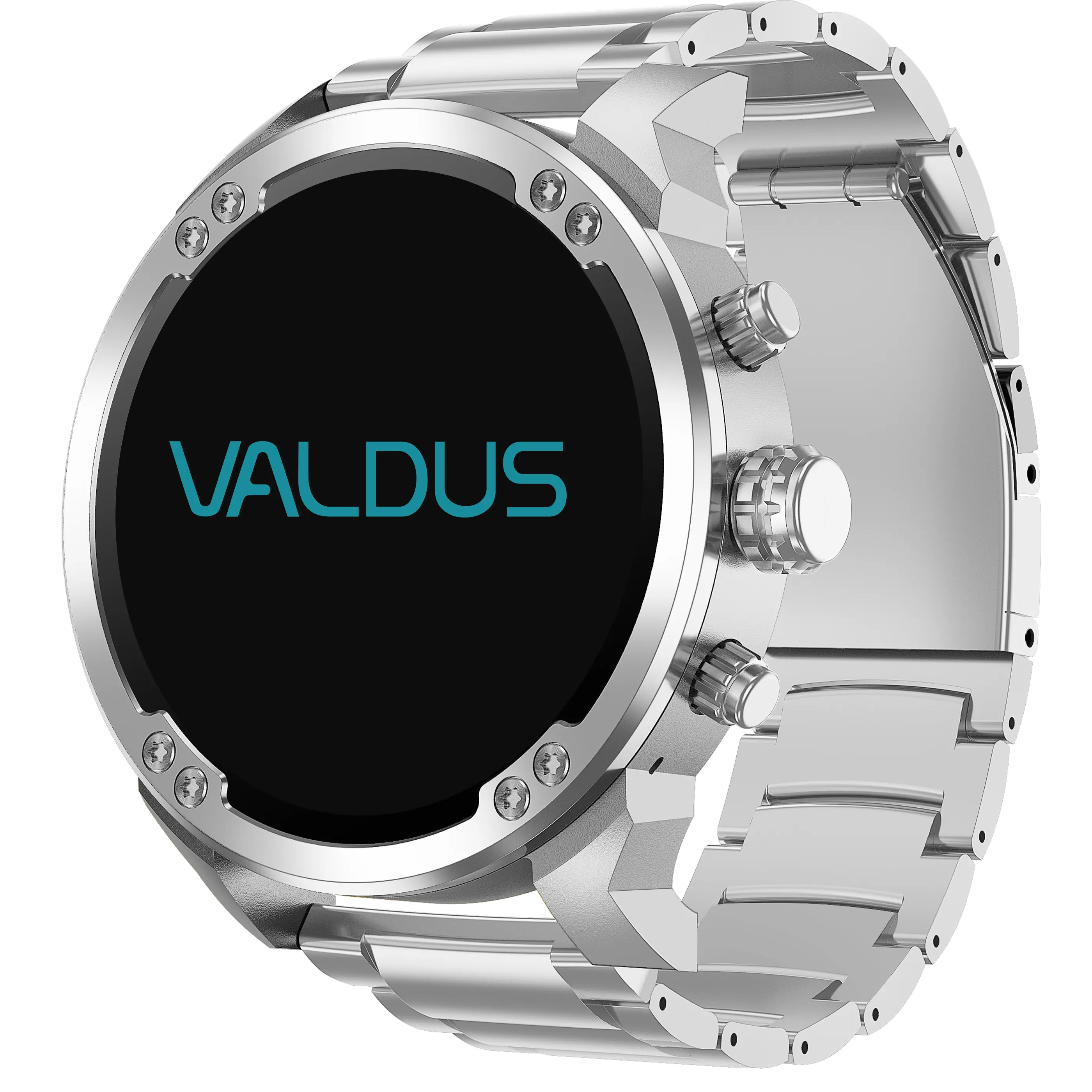 VALDUS 900 mAh סוללה גדולה תמיכת טעינה מגנטית פונקציית שינה IP68 שעון חכם תחזית מזג אוויר VS53 שעון חכם אופנה