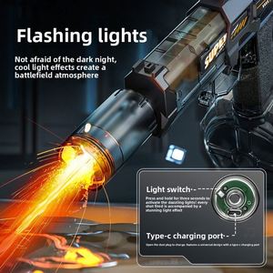 Pistolet à eau électrique en plastique Xiaobing Mouse, best-seller transfrontalier, pour enfants, avec fonction de tir en rafale et d'action liée - Product Image 2