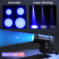 U'King – lumière à effet de scène, son actif DMX512 RGBW pour noël, décoration intérieure DJ KTV Disco Party