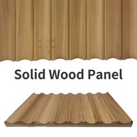 Panneaux muraux acoustiques rainurés 3D personnalisés, imperméables et insonorisés pour la décoration murale et de plafond des villas et hôtels, style moderne et luxueux