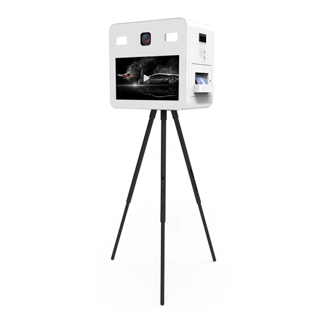 2021 Reyeah Best Sale Photo Booth Portable Selfie with Printer Cannon Camera for Sale